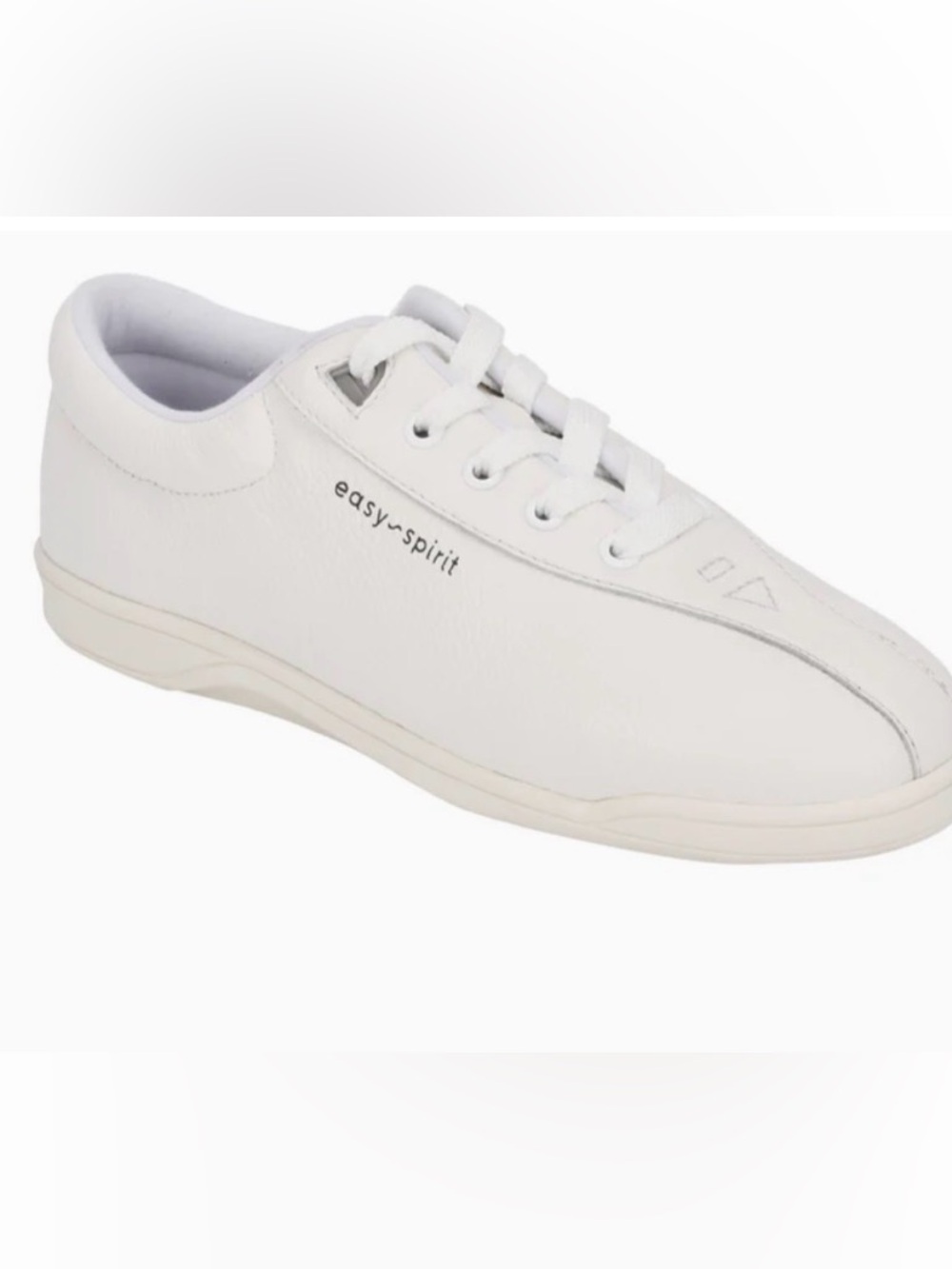 Easy Spirit Women’s White Leather Walking Sneakers AP1 NWOB Sz 9N